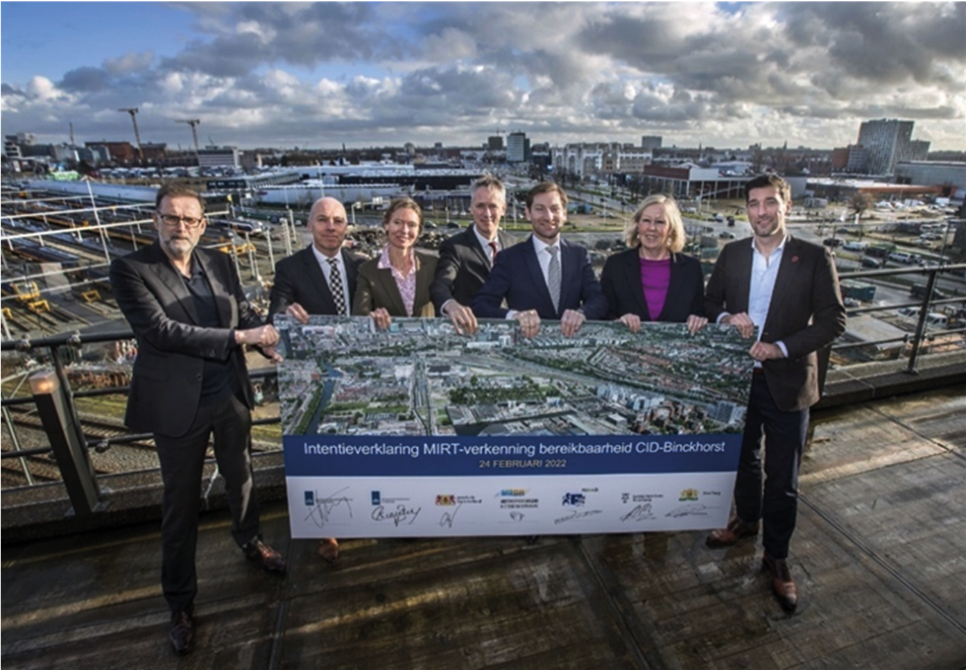Figuur 3. Ondertekening Intentieverklaring op 24 februari 2022