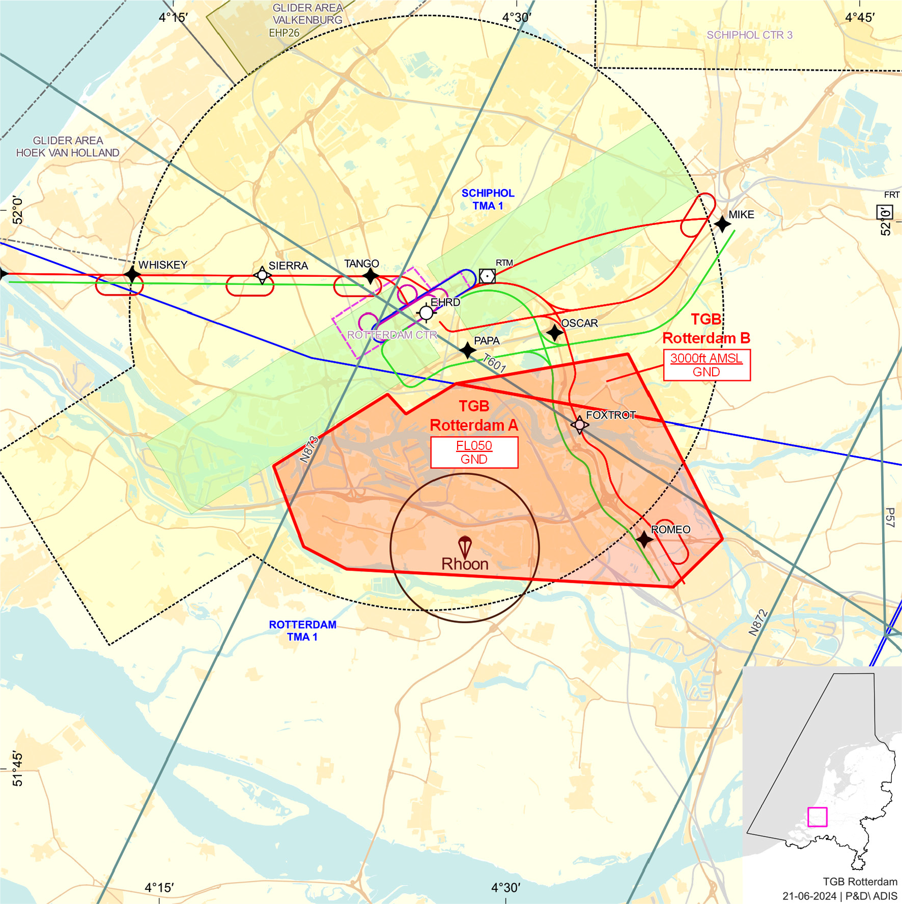 FIGUUR 2: TGB’s Rotterdam A en Rotterdam B