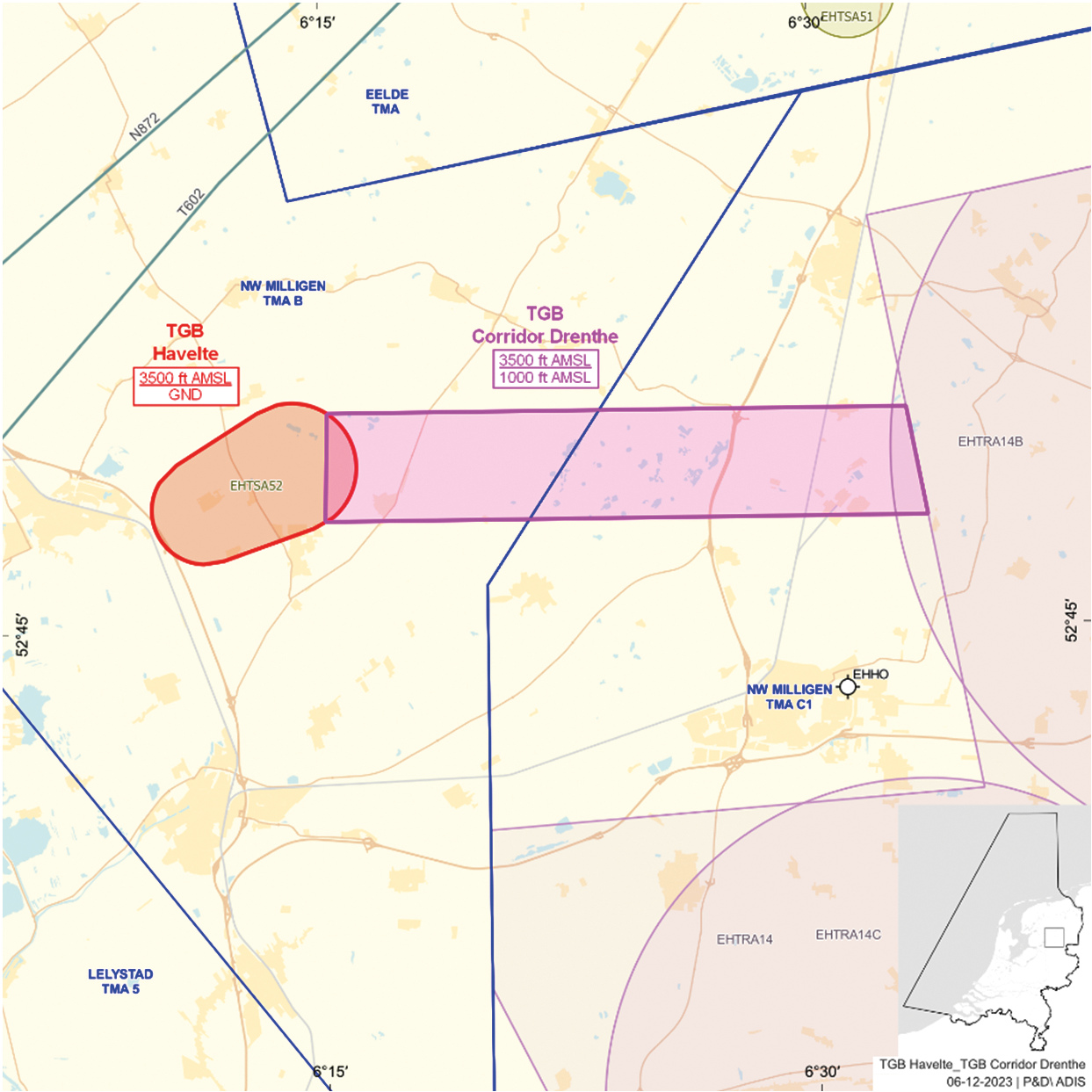 FIGUUR 1: TGB’s Havelte en Corridor Drenthe