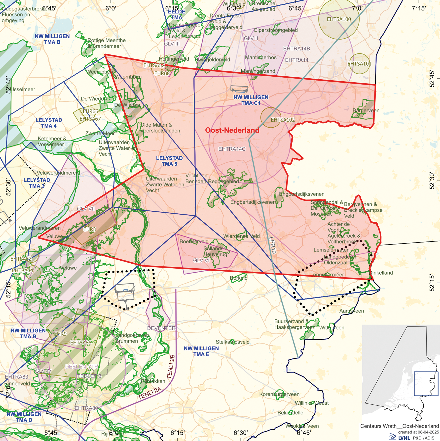 Figuur 2: Oost-Nederland