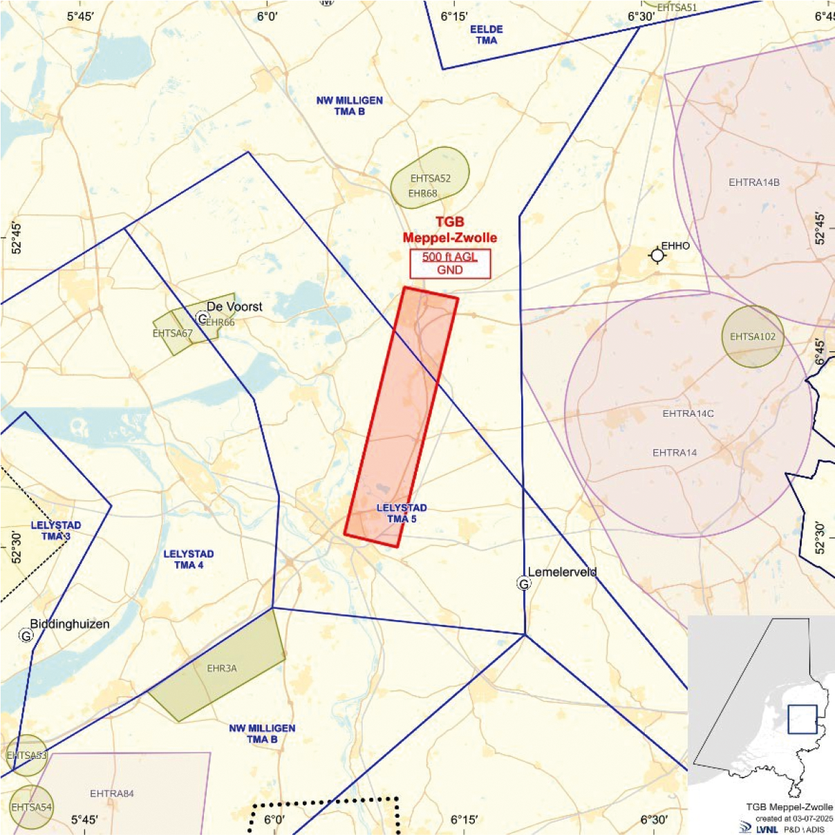 Figuur: TGB Meppel-Zwolle