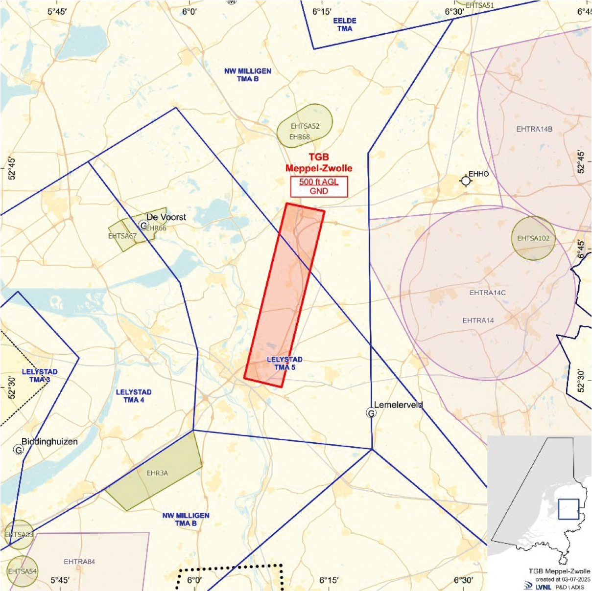 Figuur: TGB Meppel-Zwolle