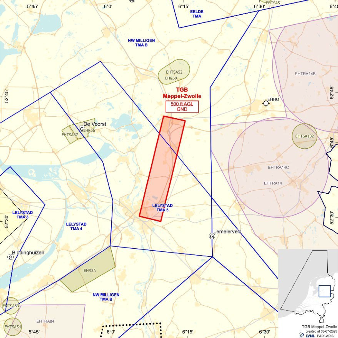 Figuur: TGB Meppel-Zwolle