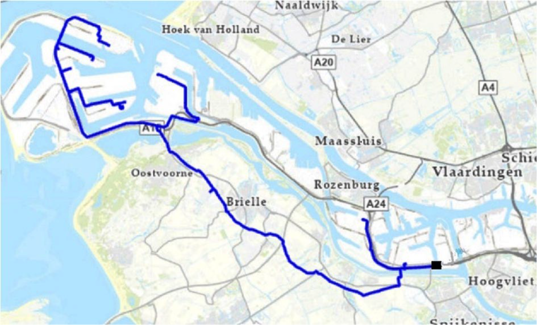 Waterstofgehalte en Maasvlaktesysteem