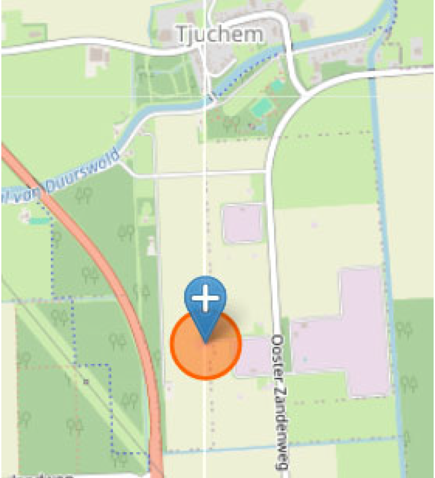 Ooster Zandenweg ong., Tjuchem