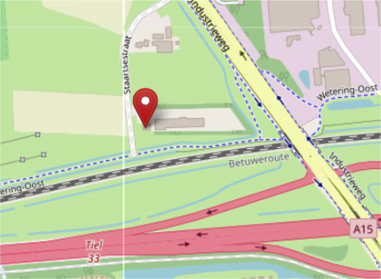 Locatie: Staartsestraat 2, Tiel