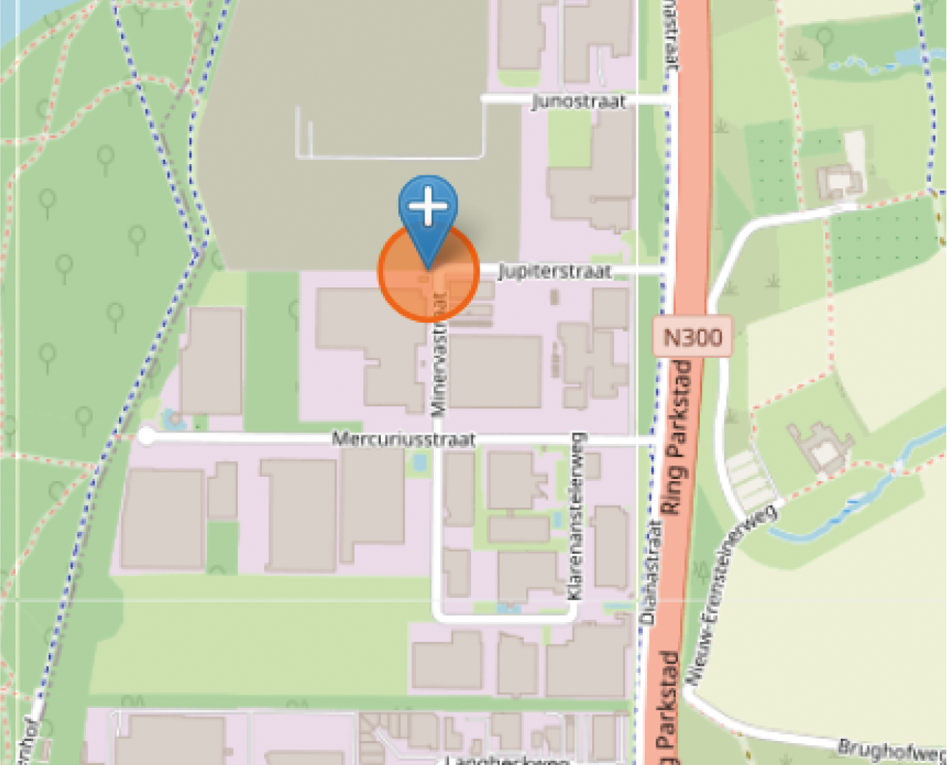 Locatie: Minervastraat – Jupiterstraat, Kerkrade