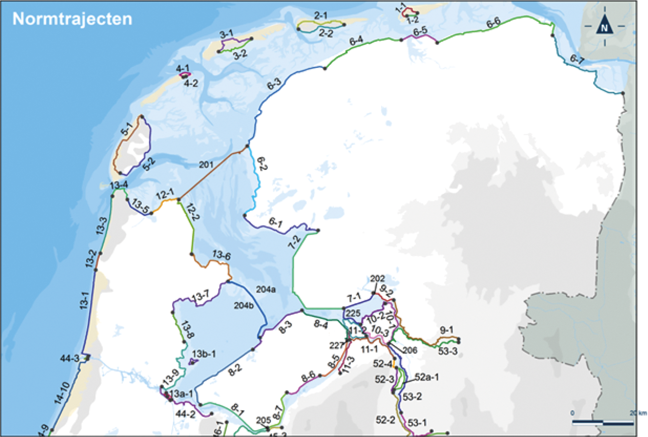 Kaart 1: Noord-Nederland