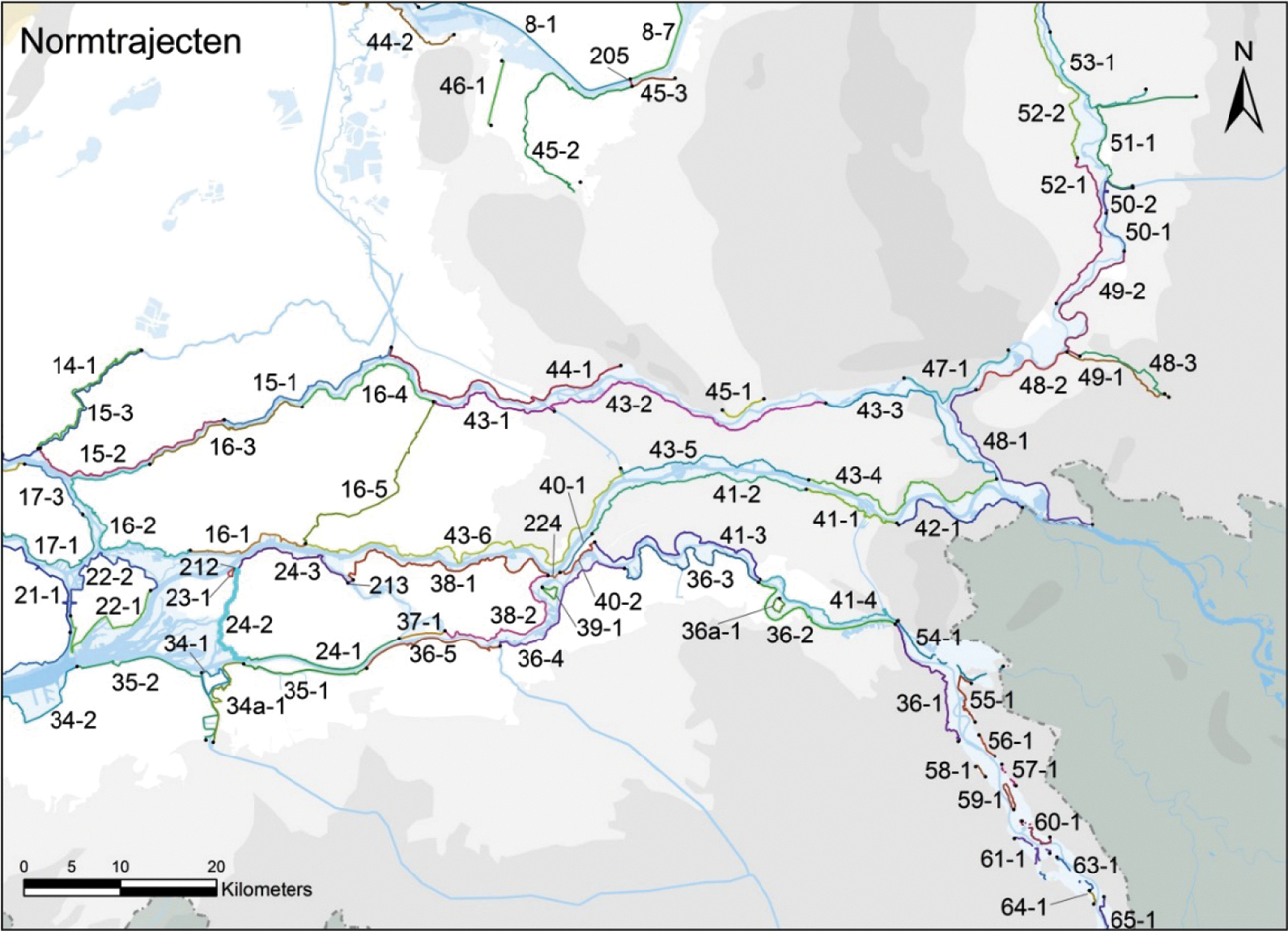 Kaart 2: Midden-Nederland