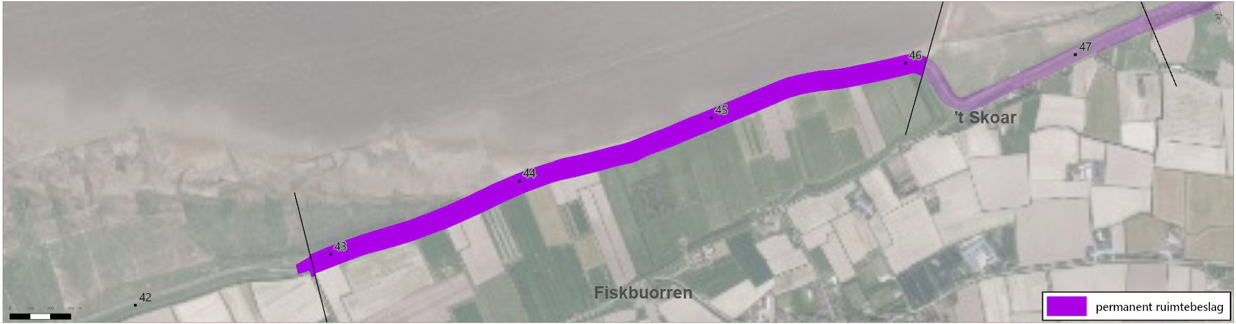 PB001 - afbeelding 2.3 Permanent ruimtebeslag Polder