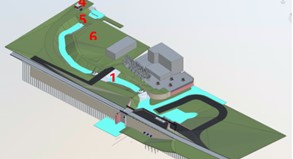 De voorlopige technische ontwerpopgave van de vislift.